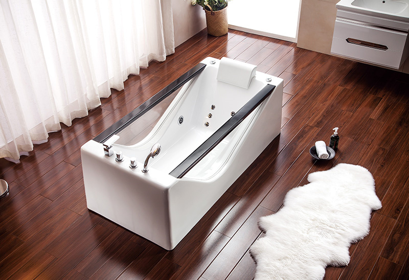 MV011L Bồn tắm sục massage đứng 1700mm Jacuzzi